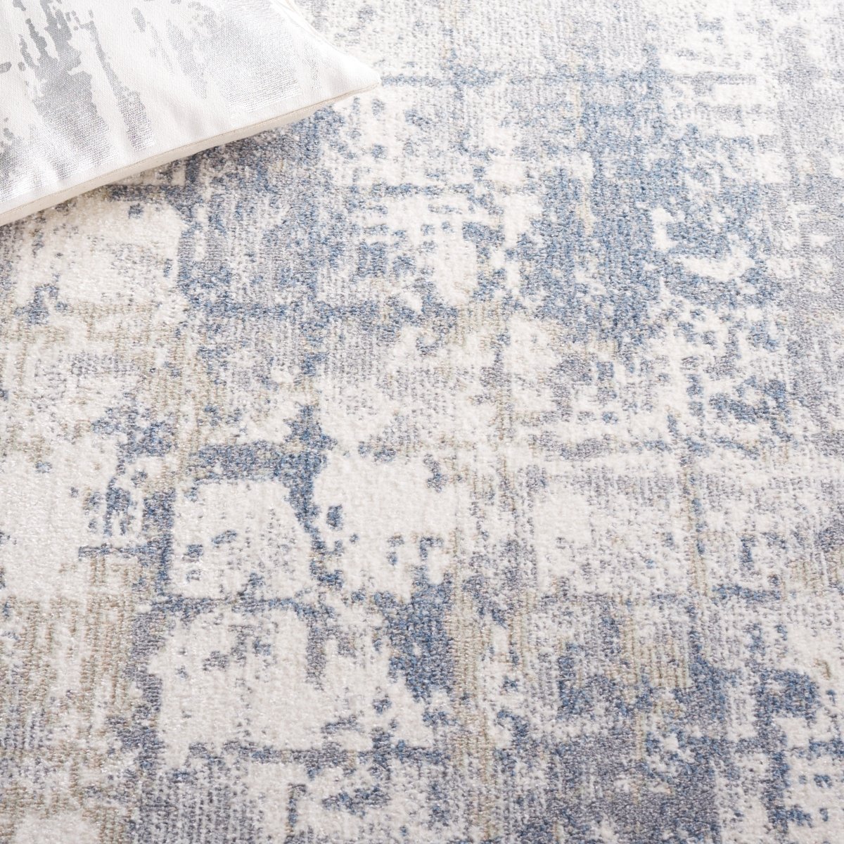 Safavieh Bayside Bay122F Grey/Ivory Blue Rug.