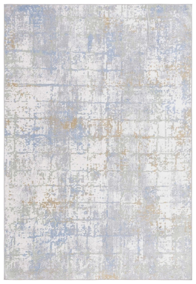 Safavieh Bayside Bay122F Grey/Ivory Blue Rug.