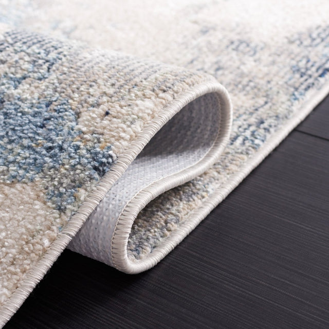 Safavieh Bayside Bay124M Blue/Grey Rug.