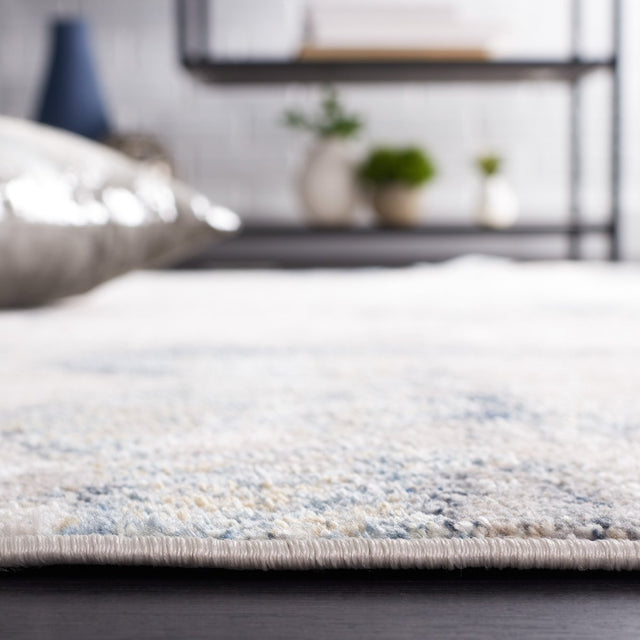 Safavieh Bayside Bay124M Blue/Grey Rug.