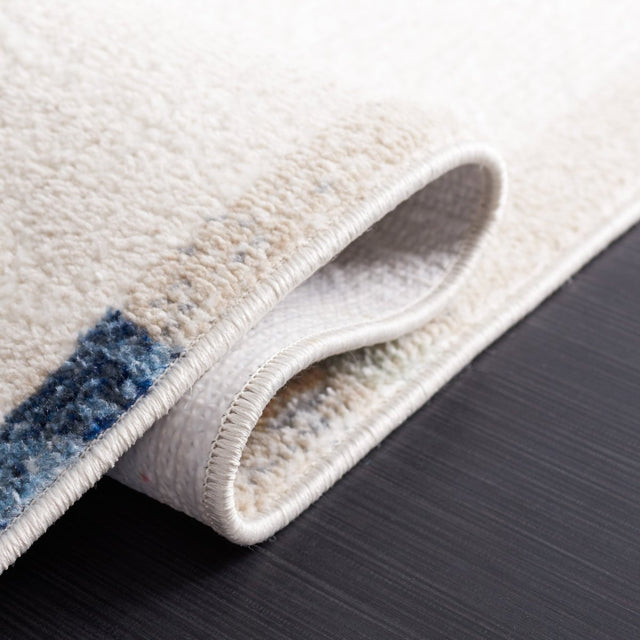 Safavieh Bayside Bay126A Ivory/Blue Rust Rug.