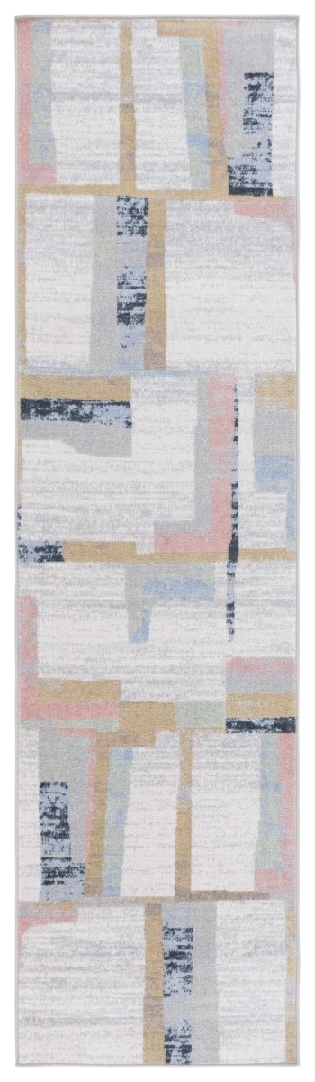 Safavieh Bayside Bay126A Ivory/Blue Rust Rug.