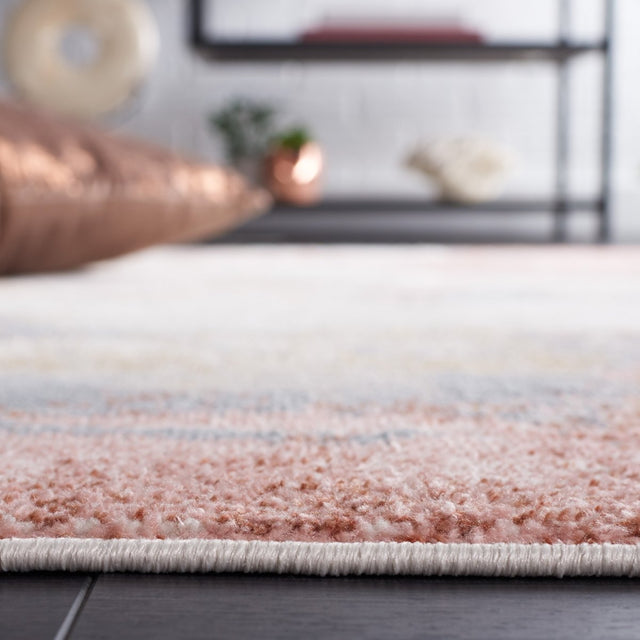 Safavieh Bayside Bay128A Ivory/Grey Pink Rug.