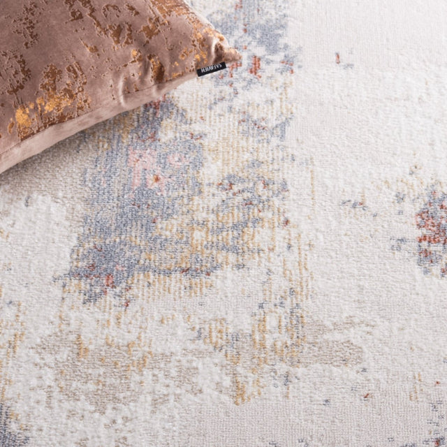 Safavieh Bayside Bay128A Ivory/Grey Pink Rug.