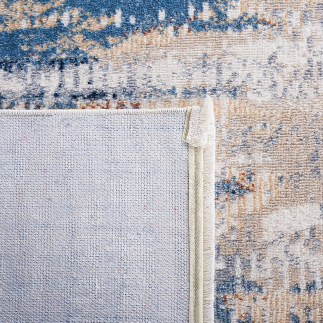 Safavieh Bayside Bay130M Blue/Gold Rug.