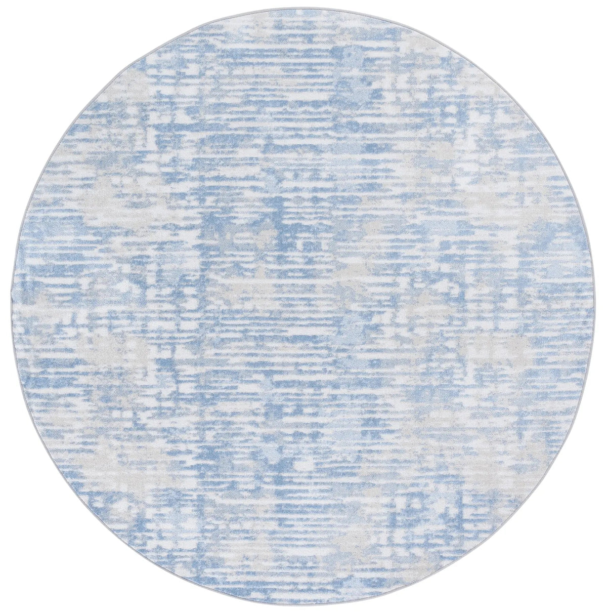 Safavieh Bayside 6'-7" x 6'-7" Rug in Ivory / Blue