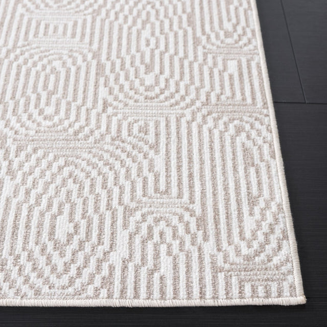 Safavieh Bayside Bay136T Ivory/Light Brown Rug.