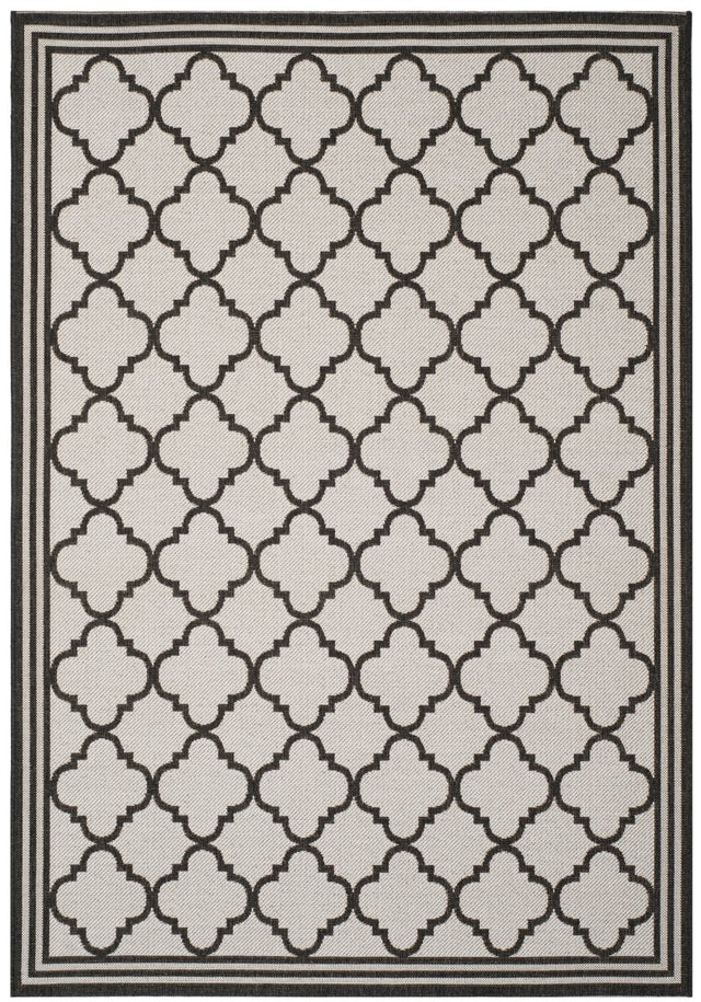 Safavieh Beach House Bhs121A Light Grey/Charcoal Rug.