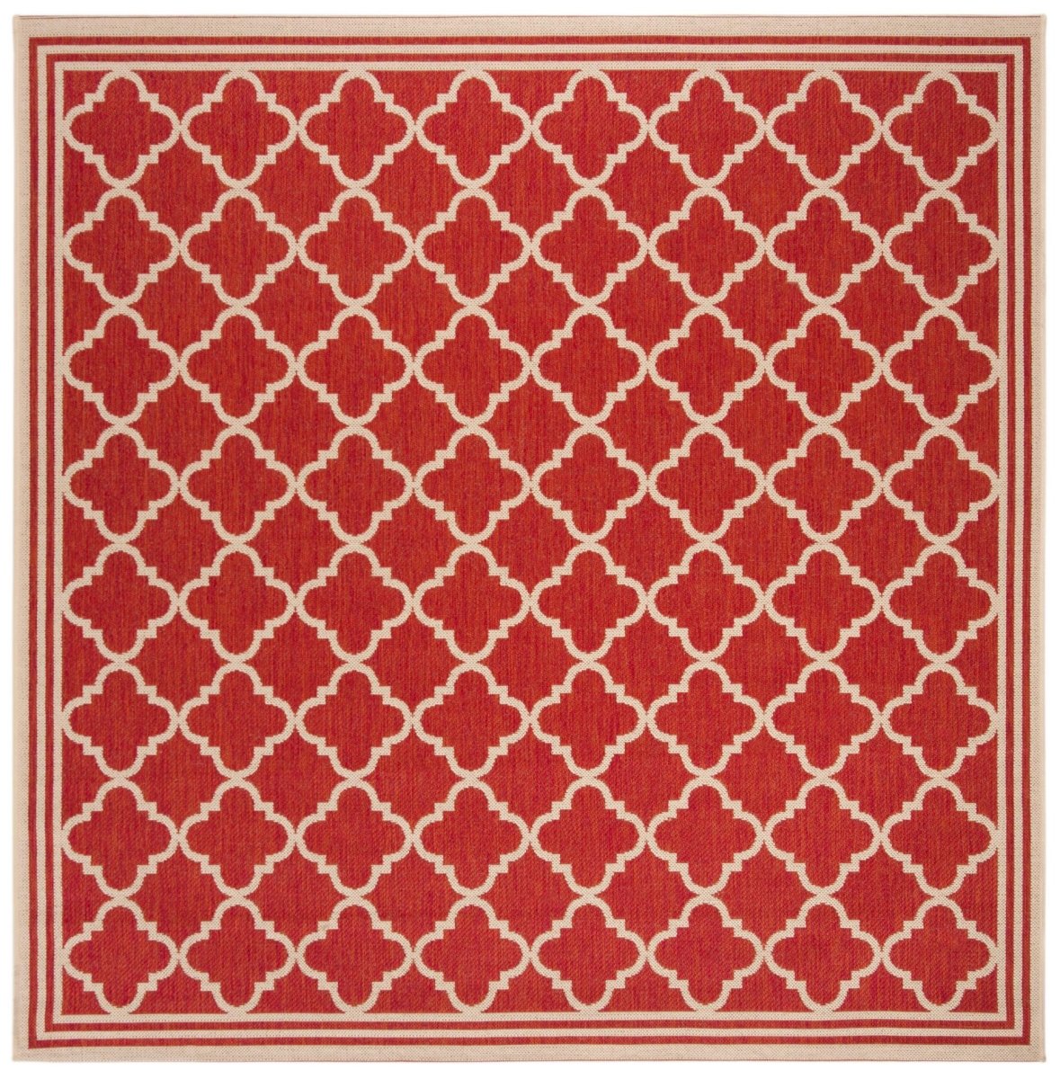 Safavieh Beach House Bhs121Q Red/Creme Rugs.