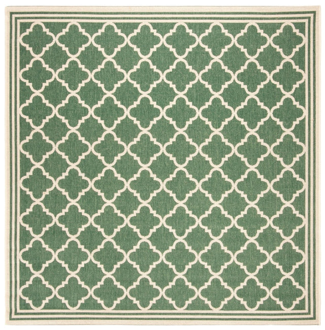 Safavieh Beach House Bhs121Y Green/Creme Rug.