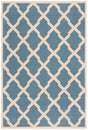 Safavieh Beach House Bhs122M Blue/Creme Rug.
