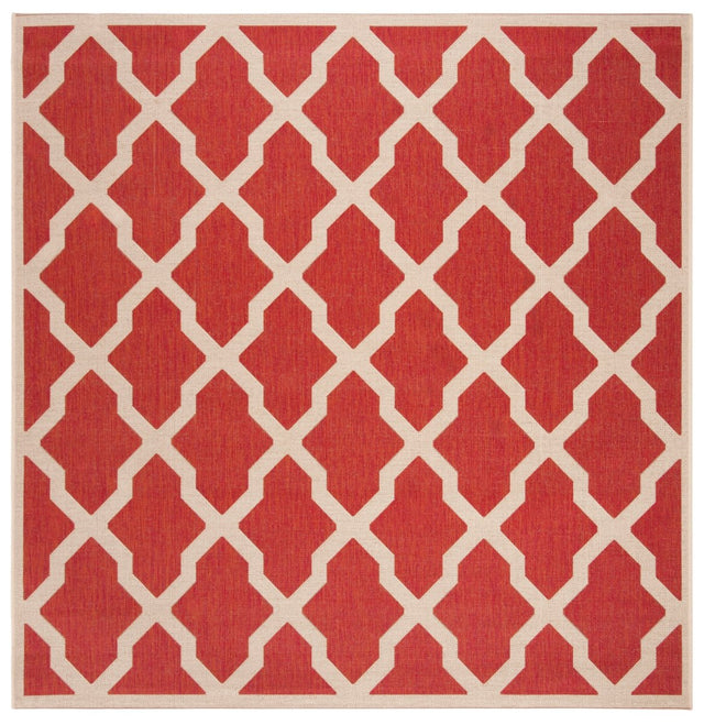 Safavieh Beach House Bhs122Q Red/Creme Rug.