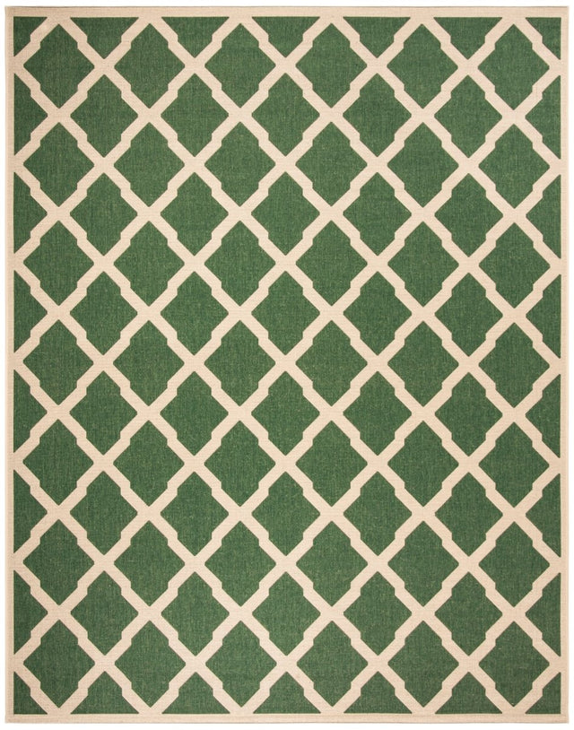 Safavieh Beach House Bhs122Y Green/Creme Rug.