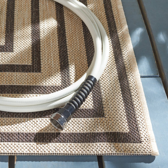 Safavieh Beach House Bhs123U Creme/Brown Rug.