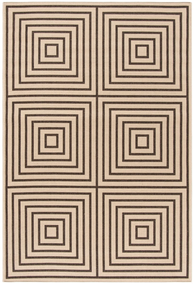 Safavieh Beach House Bhs123U Creme/Brown Rug.