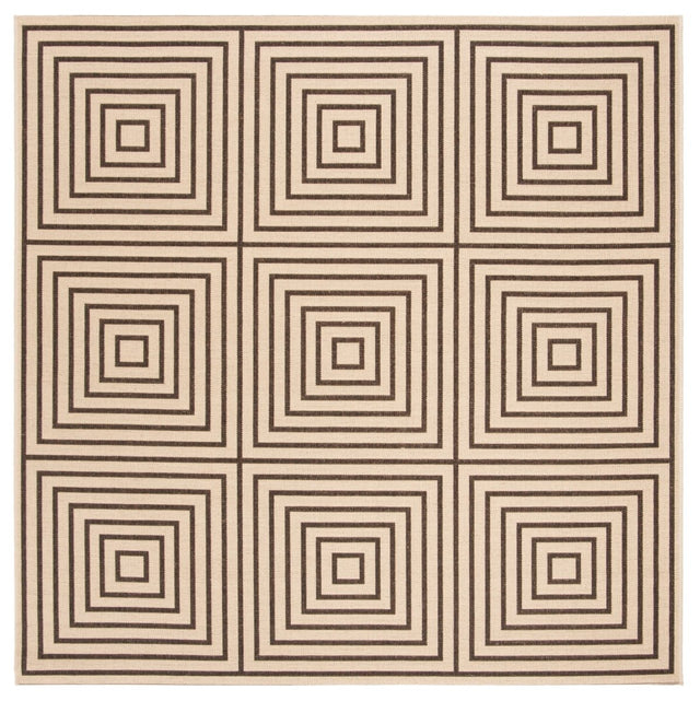Safavieh Beach House Bhs123U Creme/Brown Rug.