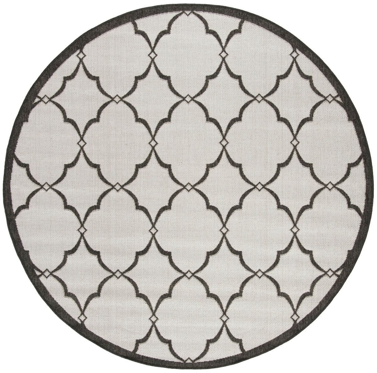 Safavieh Beach House Bhs125A Light Grey/Charcoal Rug.