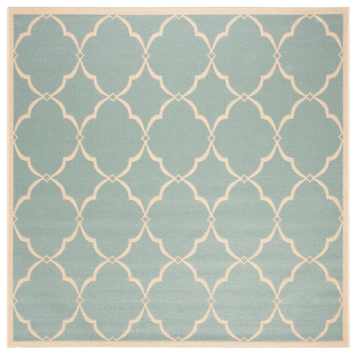 Safavieh Beach House Bhs125K Aqua/Cream Rugs.