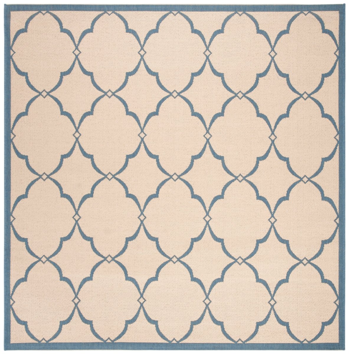 Safavieh Beach House Bhs125N Cream/Blue Rugs.