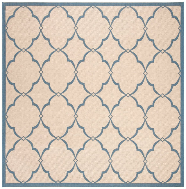 Safavieh Beach House Bhs125N Cream/Blue Rugs.