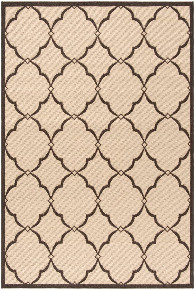 Safavieh Beach House Bhs125U Creme/Brown Rug.