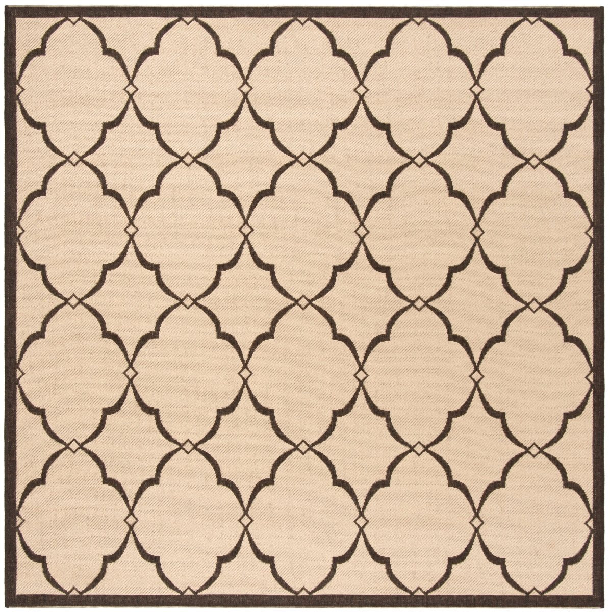 Safavieh Beach House Bhs125U Creme/Brown Rug.