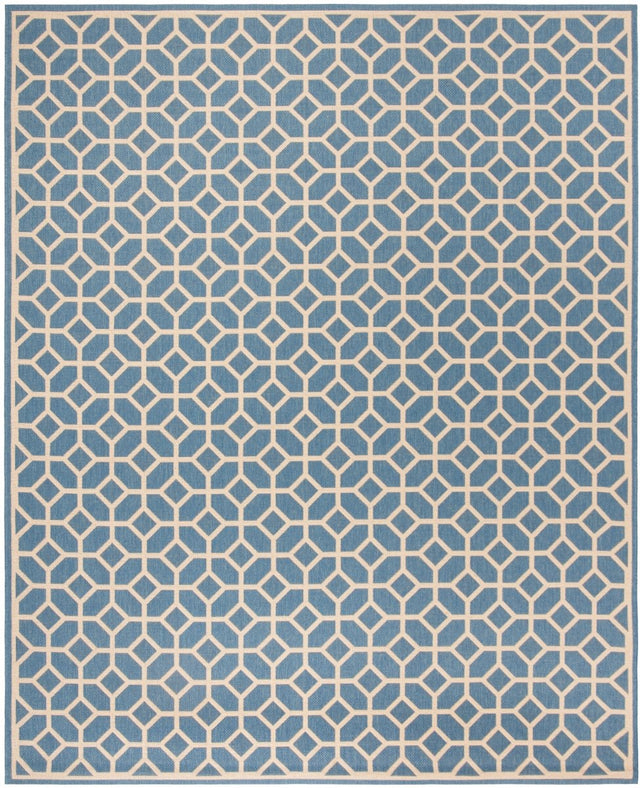 Safavieh Beach House Bhs127M Blue/Creme Rugs.