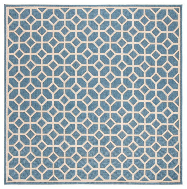 Safavieh Beach House Bhs127M Blue/Creme Rugs.