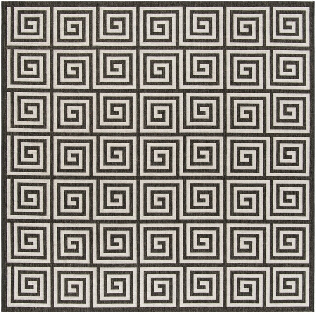 Safavieh Beach House Bhs129A Light Grey/Charcoal Rug.