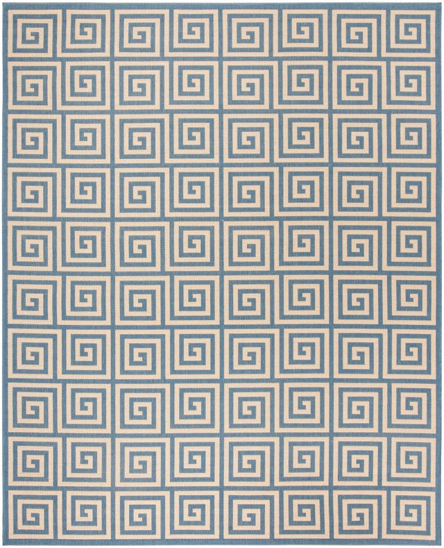 Safavieh Beach House Bhs129N Cream/Blue Rugs.