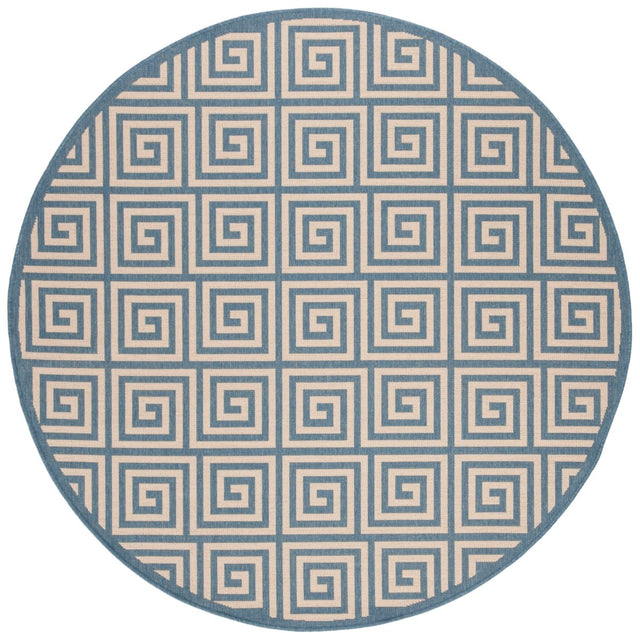 Safavieh Beach House Bhs129N Cream/Blue Rugs.