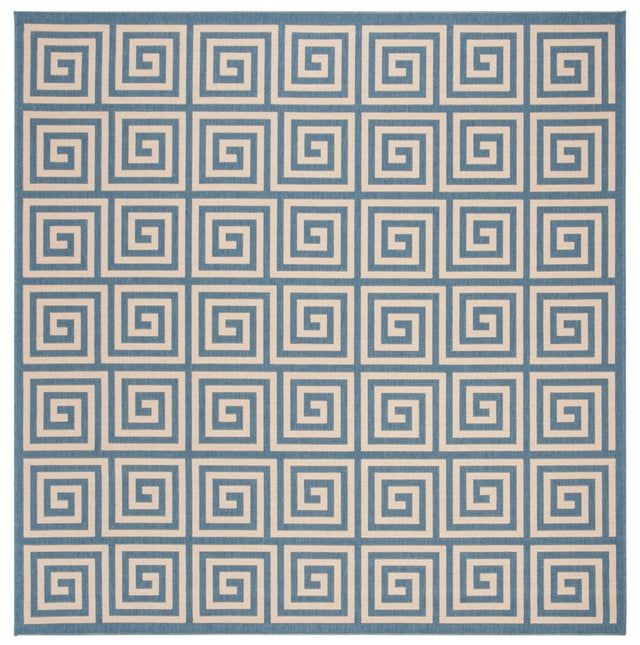 Safavieh Beach House Bhs129N Cream/Blue Rugs.