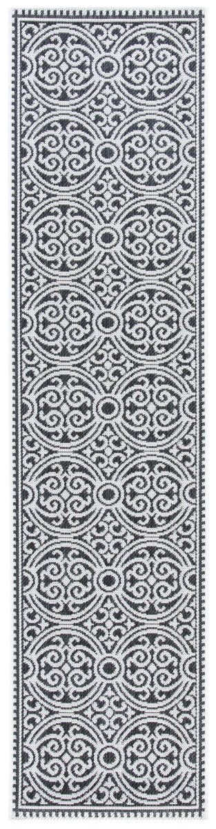 Safavieh Beach House Bhs134A Light Grey/Charcoal Rug.