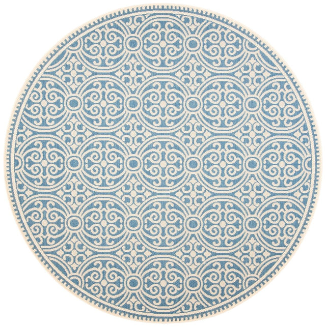 Safavieh Beach House Bhs134N Cream/Blue Rugs.