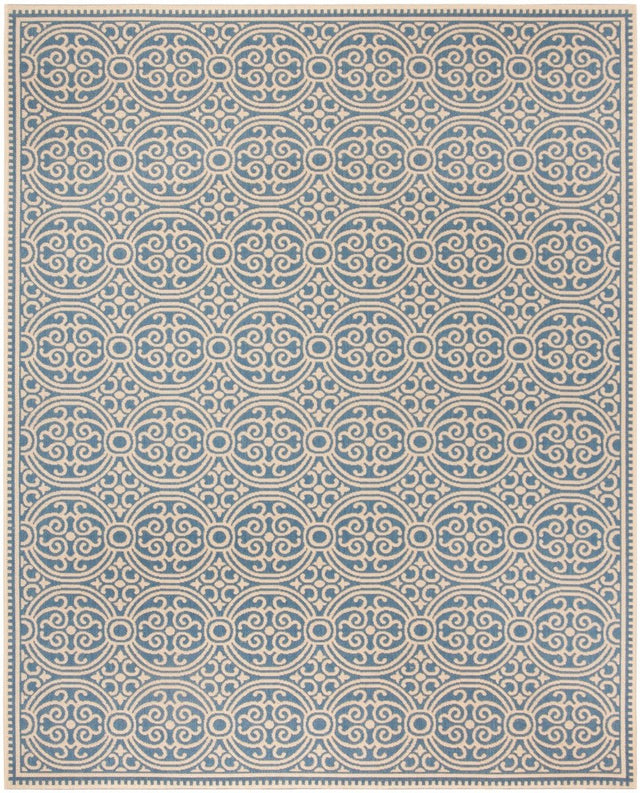 Safavieh Beach House Bhs134N Cream/Blue Rugs.