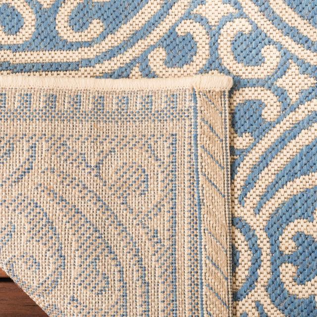 Safavieh Beach House Bhs134N Cream/Blue Rugs.