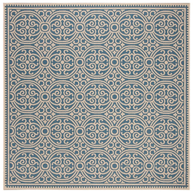 Safavieh Beach House Bhs134N Cream/Blue Rugs.