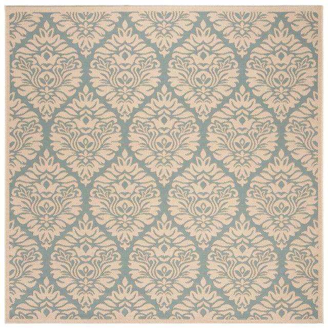 Safavieh Beach House Bhs135K Aqua/Cream Rugs.