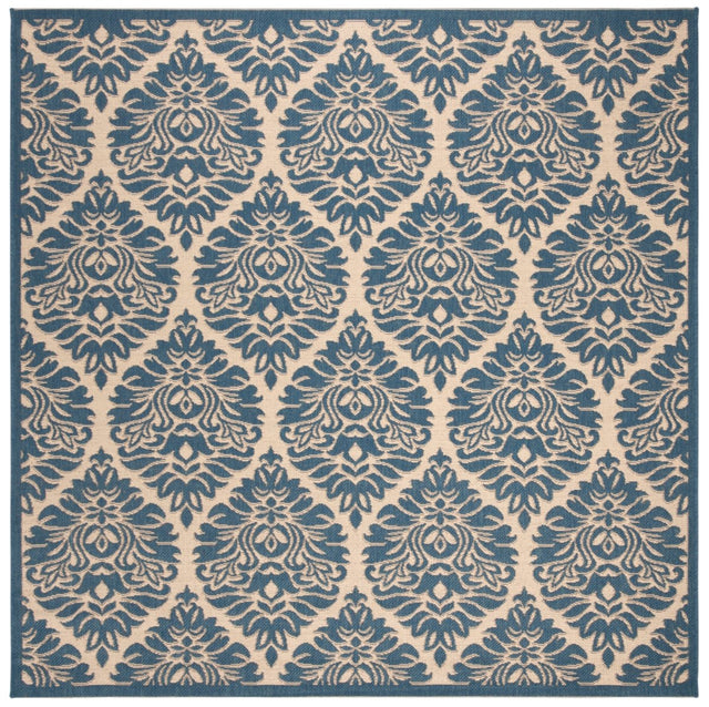 Safavieh Beach House Bhs135N Cream/Blue Rugs.
