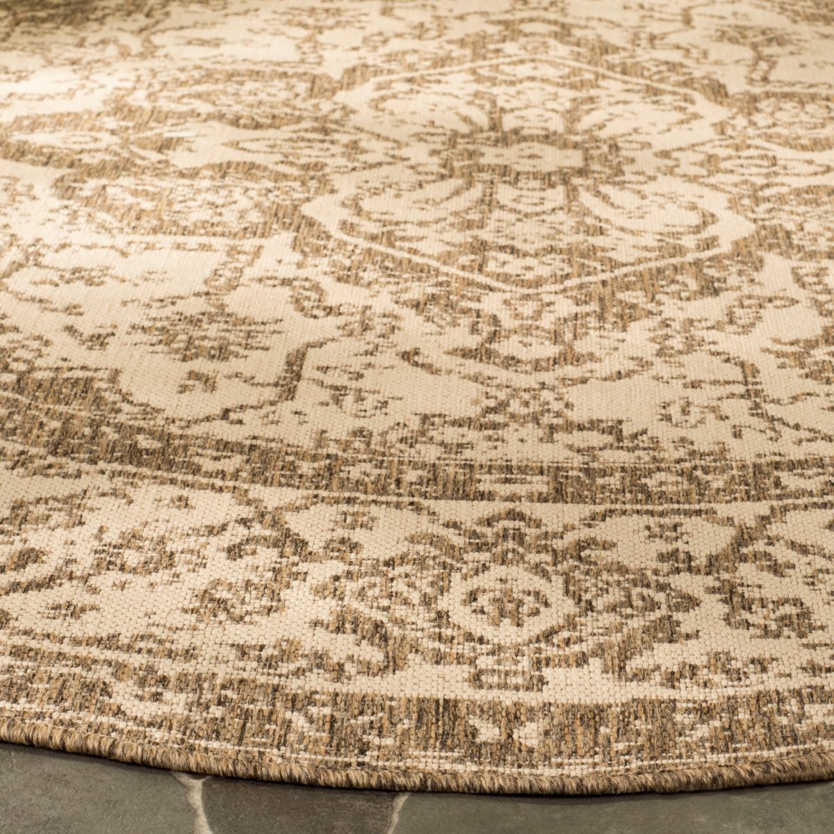 Safavieh Beach House Bhs137C Cream/Beige Rugs.