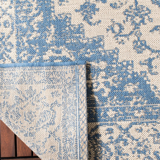 Safavieh Beach House Bhs137N Cream/Blue Rugs.