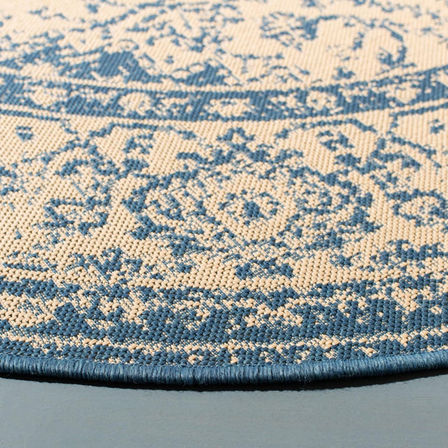 Safavieh Beach House Bhs137N Cream/Blue Rugs.