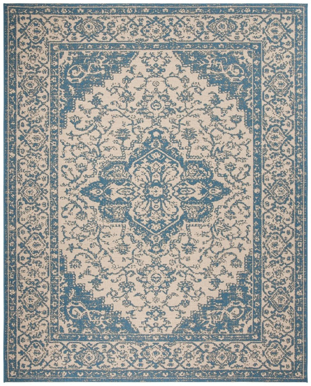 Safavieh Beach House Bhs137N Cream/Blue Rugs.