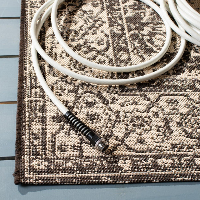 Safavieh Beach House Bhs137U Creme/Brown Rugs.