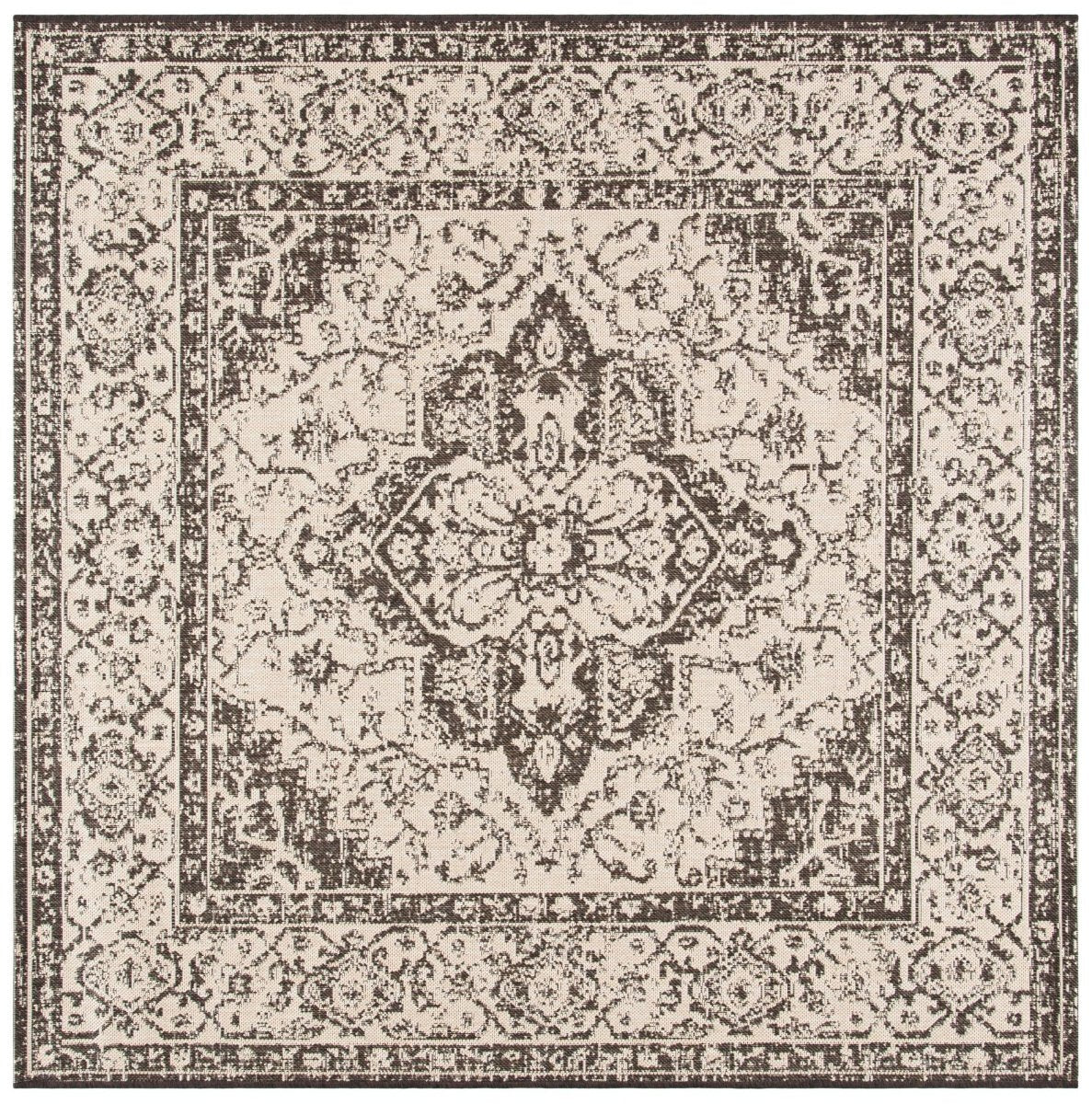 Safavieh Beach House Bhs137U Creme/Brown Rugs.