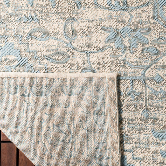 Safavieh Beach House Bhs138K Aqua/Cream Rugs.