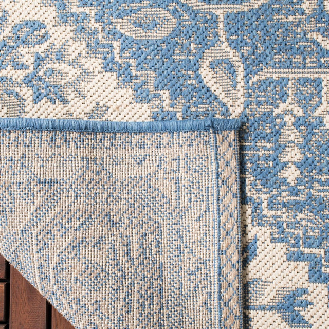 Safavieh Beach House Bhs138N Cream/Blue Rugs.