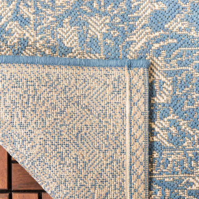 Safavieh Beach House Bhs139N Cream/Blue Rugs.