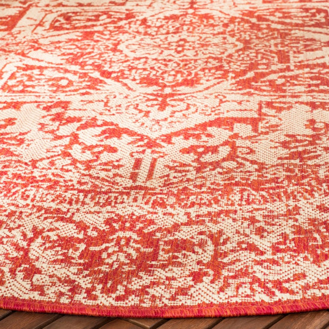Safavieh Beach House Bhs139Q Red/Creme Rugs.