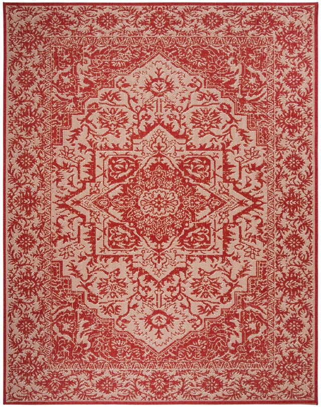 Safavieh Beach House Bhs139Q Red/Creme Rugs.